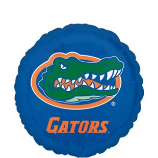 18" University Of Florida Mylar Balloon - SKU:106954 - UPC:708450550709 - Party Expo