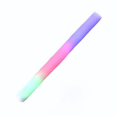 18.75" Light-Up Foam Baton - SKU:GL-BATON - UPC:097138702470 - Party Expo