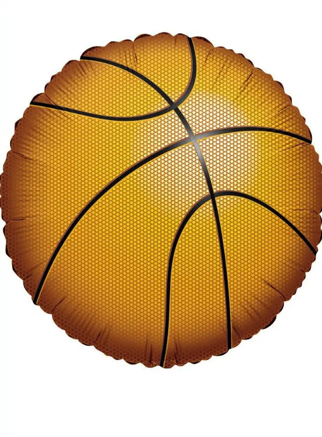 18" Basketball Mylar Balloom - #43 Party Expo  