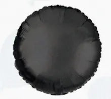 18" Black Round Mylar Balloon #297 Party Expo  