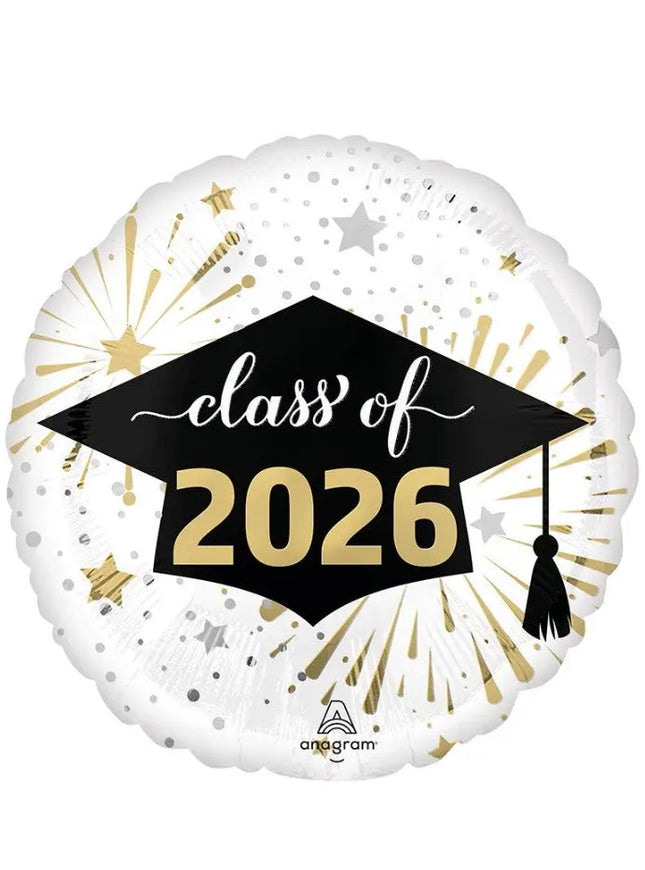 18" Class of 2026 Mylar Balloon Party Expo  