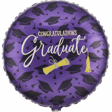 18" Glitter Diploma Grad Mylar Balloon - G32