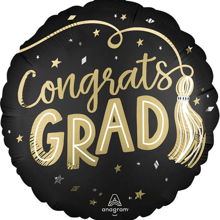 18" Tassels Congrats Grad Mylar Balloon Party Expo  