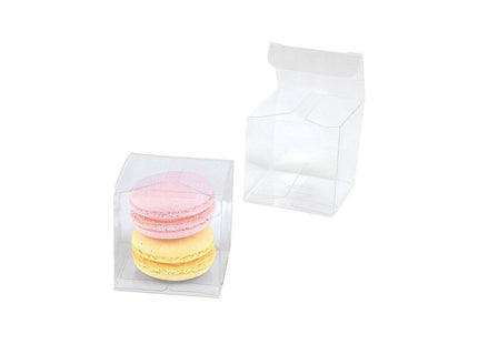 2" Clear Plastic Favor Boxes - SKU:13705341 - UPC:889070149112 - Party Expo