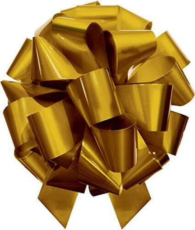 20" Incredibow Metallic Gold Pullbow - SKU:53664 - UPC:071444536646 - Party Expo