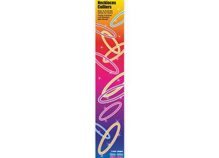 22" Glow Necklaces - SKU:55017 - UPC:011179550173 - Party Expo