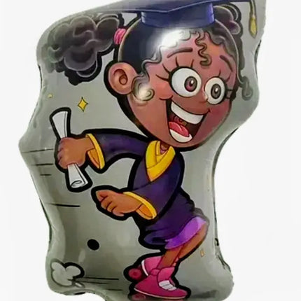 26" Girl Graduation Mylar Balloon (1ct) Party Expo  