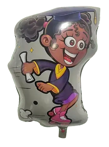 26" Girl Graduation Mylar Balloon Party Expo  