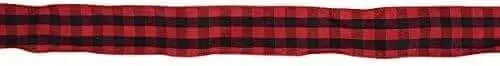 2" Plaid Wire Edge 3-Yards Christmas Ribbons, 4 Designs (1ct) Party Expo  