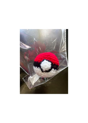 3" Crochet Pokemon Ball - SKU: - UPC:272368180124 - Party Expo