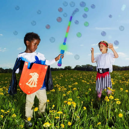 31.5" Blue Bubble Sword with 2 Bubble Solutions (1ct) Party Expo  