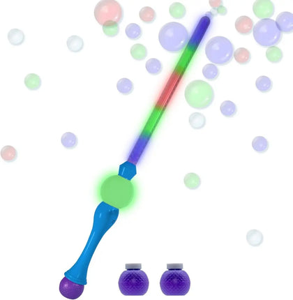 31.5" Blue Bubble Sword with 2 Bubble Solutions (1ct) Party Expo  