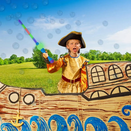 31.5" Blue Bubble Sword with 2 Bubble Solutions (1ct) Party Expo  