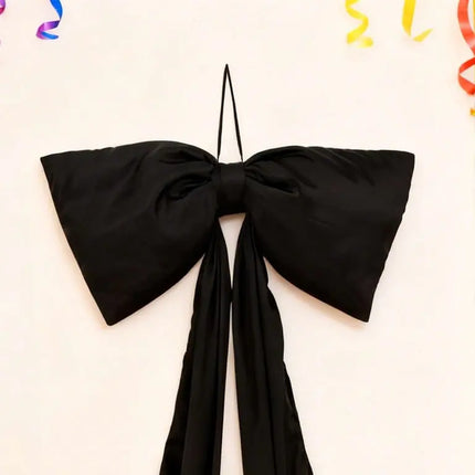 4 ft. Large Decorative Bow, Black Party Expo  
