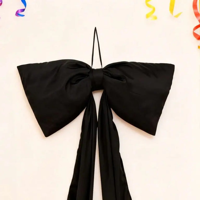 4 ft. Large Decorative Bow, Black Party Expo  