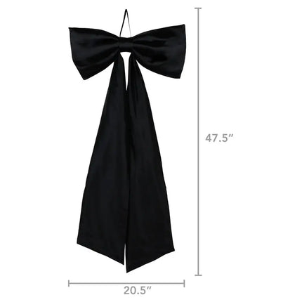 4 ft. Large Decorative Bow, Black Party Expo  