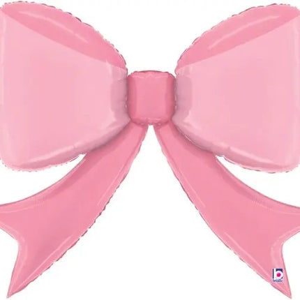 41" Pretty Pink Bow Mylar Balloon - SS22 Party Expo  