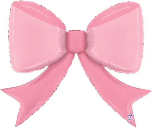 41" Pretty Pink Bow Mylar Balloon - SS22 Party Expo  