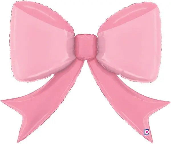 41" Pretty Pink Bow Mylar Balloon - SS22 Party Expo  