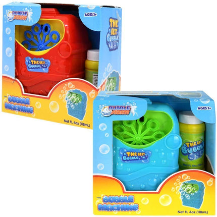 4oz Bubble Storm Bubble Machine with Bubble in Window Box - SKU:LD009 - UPC:678634881236 - Party Expo