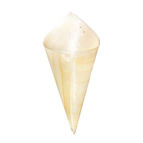 5" Wooden Cones - 100 count - SKU:N050077 - UPC:098382234960 - Party Expo