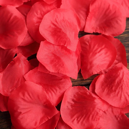 500 Red Silk Rose Petals Party Expo  