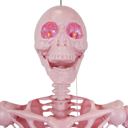 5' Posable Skeleton with LED eyes