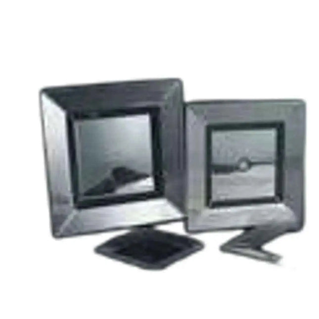6.5" Crystal Clear Square Plate (16ct) Party Expo  