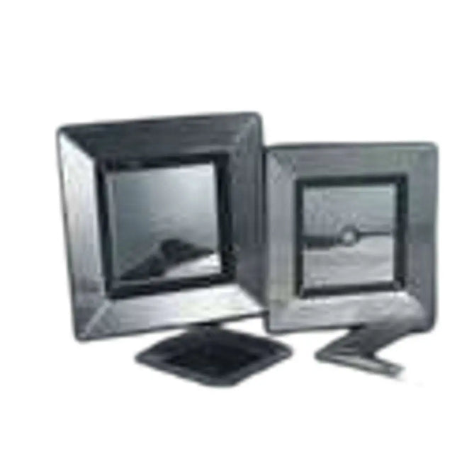 6.5" Crystal Clear Square Plate (16ct) Party Expo  