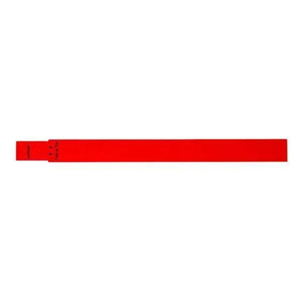 7/8 SecurBand® Wristband - Red (100 Count) - Party Expo