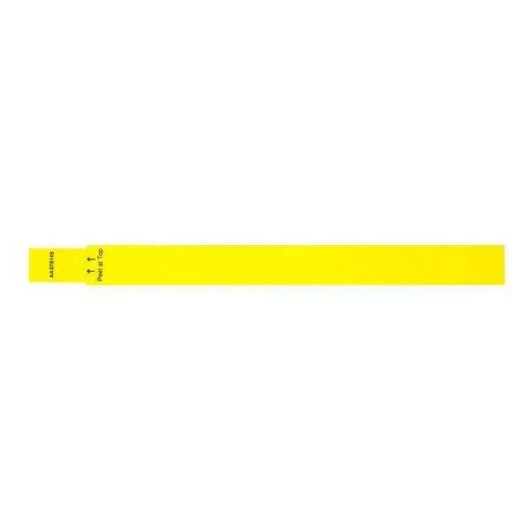7/8 SecurBand® Wristband - Yellow (100 Count) - Party Expo