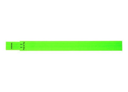 7/8 SecurBand® Wristband - Lime (100 Count) - SKU:116278 - UPC:708450675150 - Party Expo