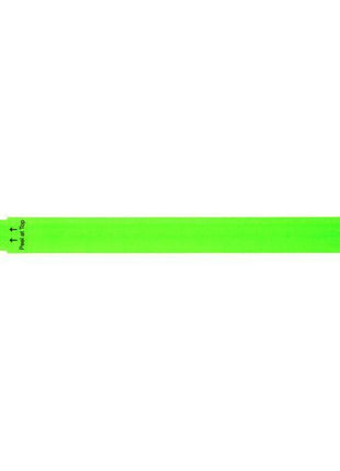 7/8 SecurBand® Wristband - Lime (100 Count) - SKU:116278 - UPC:708450675150 - Party Expo