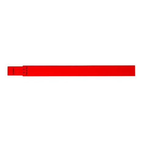 7/8 SecurBand® Wristband - Red (100 Count) - SKU:116279 - UPC:708450675167 - Party Expo