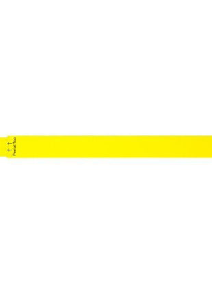 7/8 SecurBand® Wristband - Yellow (100 Count) - SKU:116277 - UPC:708450675143 - Party Expo