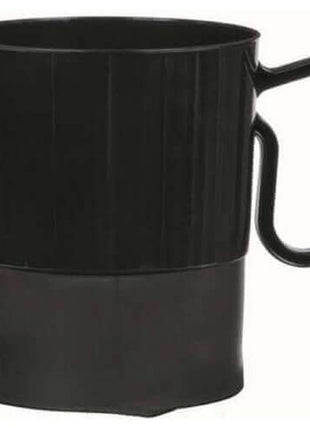 8oz Black Plastic Coffee Cups (20pcs) - SKU:359630.10 - UPC:048419868798 - Party Expo