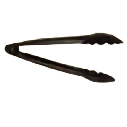 9" Scalloped Tong - Black Party Expo  