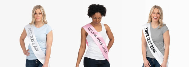 <strong>Personalize your Sash or Ribbon</strong>