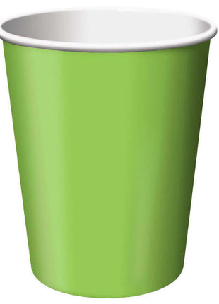 9oz Fresh Lime Cups (8ct) - SKU:563123B - UPC:073525807119 - Party Expo