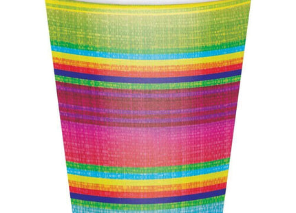 9oz Serape Fiesta Party Cup - SKU:322287 - UPC:039938390129 - Party Expo