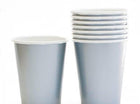 9oz Silver Paper Cups (8ct) - SKU:58015.18 - UPC:048419072287 - Party Expo