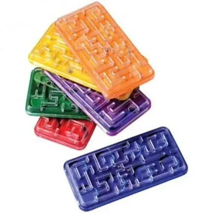 Block Mania Maze Puzzles (6ct) - Party Expo