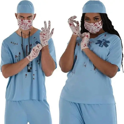 Bloody Surgeon Costume Asscessory Set - Party Expo