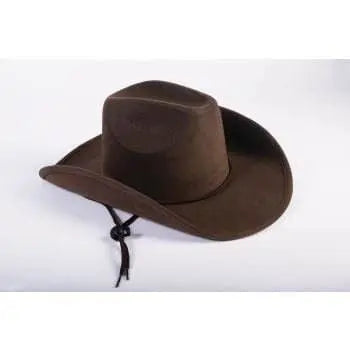 Brown Suede Cowboy Hat for Child - Party Expo