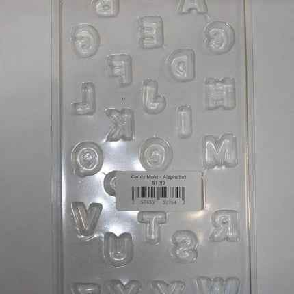 Candy Mold - Alaphabet - Party Expo