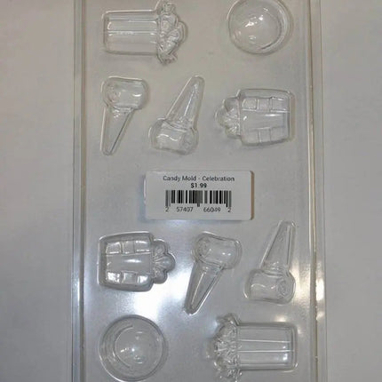 Candy Mold - Celebration - Party Expo