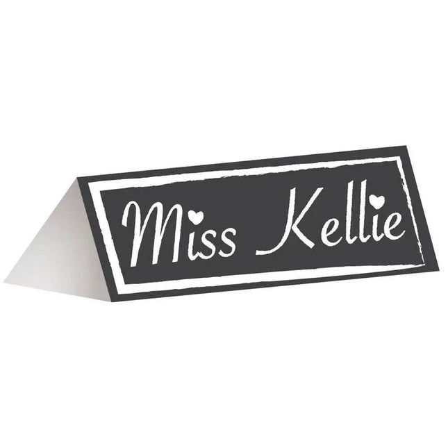 Chalkboard Placecards - Party Expo