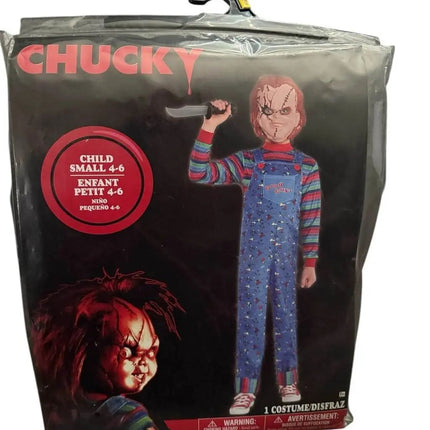 Child's Play Chucky Costume, Small 4-6 - Party Expo