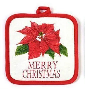 Christmas Pot Holder 6.75" X 6.75" (1 count) Party Expo  