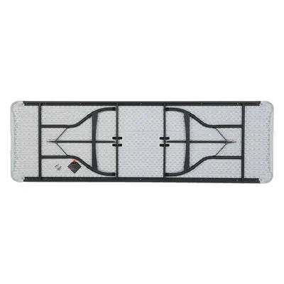 Commercial Grade Lifetime - 96" Rectangle Nesting Table - White Granite (FOR RENTAL ONLY) Party Expo  